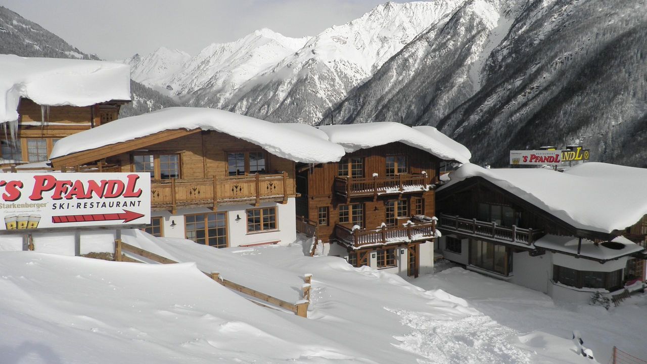 Skiabfahrt zu unserem Restaurant Skiabfahrt zu unserem Restaurant